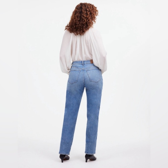 Madewell “Curvy 90’s Straight” Jeans New With Tags - Picture 4 of 10